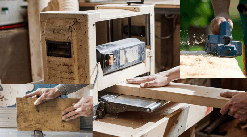 Images of different wood planers for post that answers the question: What Does a Wood Planer Do?
